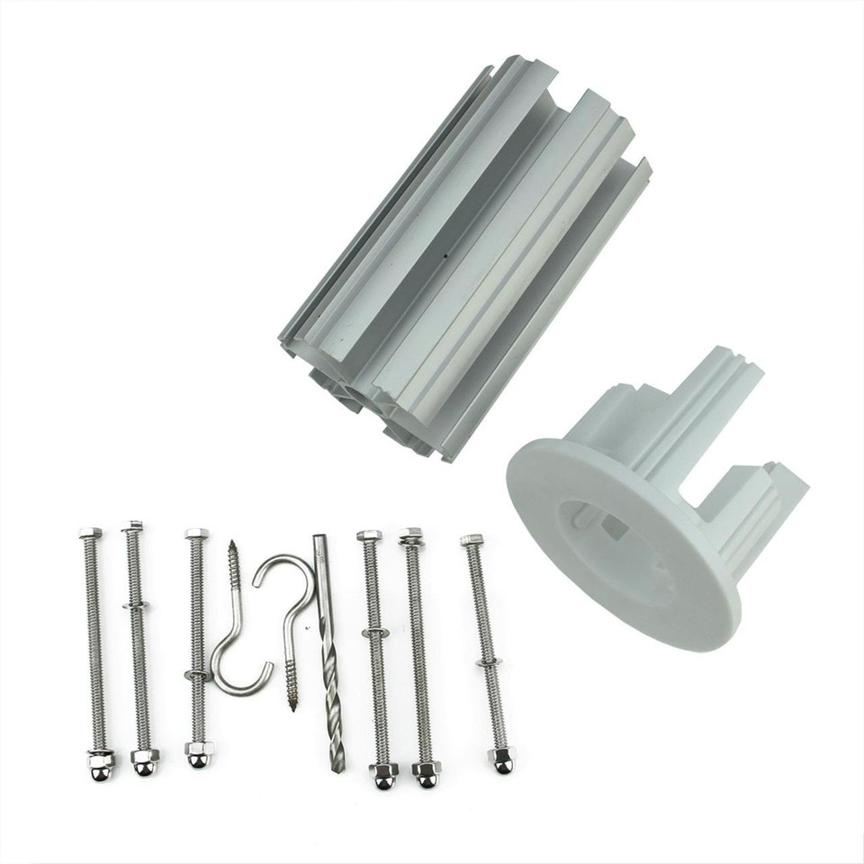 20' Solar Blanket Storage System Hexagonal Tube Kit Christmas Central